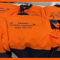 Ernest Pest Control work wear
